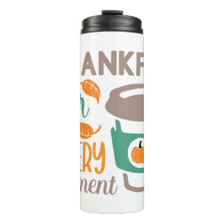 Danke für jeden Moment Thermosbecher