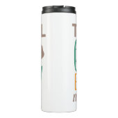 Danke für jeden Moment Thermosbecher (Rückseite)