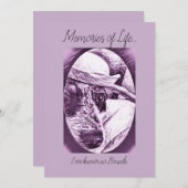 DANKE FÜR KÜMMERTE KARTE - VERLUST DES HAUSTIERES (Vorne/Hinten)