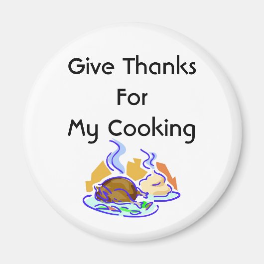 Danke für mein Kochen Magnet (Vorne)