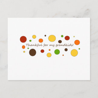 Danke für meine Enkel Postkarte