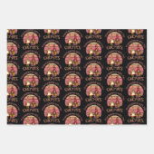 Danke für meine Gnomies Funny Erntedank Herbst Geschenkpapier Set (Vorderseite 2)