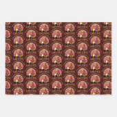 Danke für meine Gnomies Funny Erntedank Herbst Geschenkpapier Set (Vorderseite)