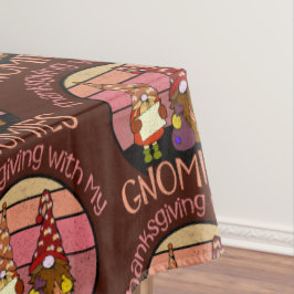 Danke für meine Gnomies Funny Erntedank Herbst Tischdecke
