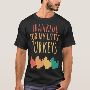 Danke für meine kleinen Putenlehrer Thanksgiv T-Shirt