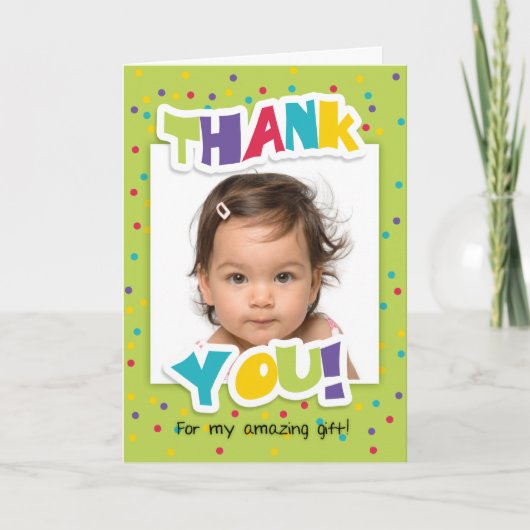 Danke für meine Phantastische Grußkarte (Vorderseite)