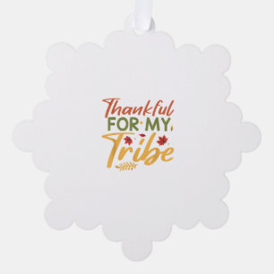 Danke für meinen Erntedank Halloween Costu Ornament Karte