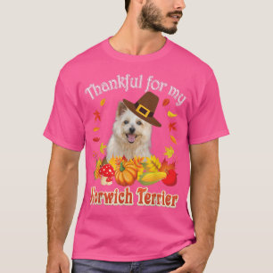 Danke für meinen Erntedank von Norwich Terrier Dog T-Shirt