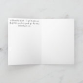 Danke für meinen Freund (Innenseite)