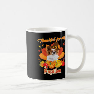 Danke für meinen Papillon Dog Erntedank ich Pump Kaffeetasse