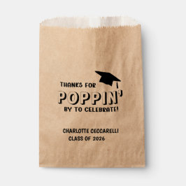 Danke für POPPIN' von Graduation  Geschenktütchen