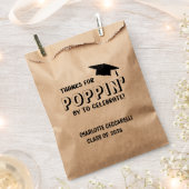 Danke für POPPIN' von Graduation  Geschenktütchen (Ausgeschnitten)