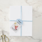 Danke für Popping By Popcorn Event Geschenkanhänger (Mit Garn)