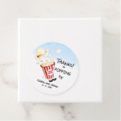 Danke für Popping By Popcorn Event Geschenkanhänger (Beispiel)