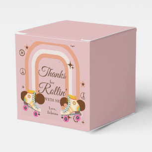 Danke für Rollin' With Me Roller Skate Geburtstag Geschenkschachtel