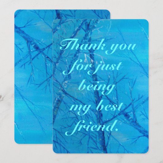 Danke für Sein ein Freund (Vorne/Hinten)