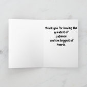 Danke für Sein meine Lehrer-Mosaik-Rot-Äpfel (Innenseite)