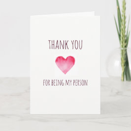 Danke für Sein meine Person Valentinsgrüße