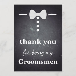 Danke für Sein meine Trauzeugen