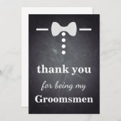 Danke für Sein meine Trauzeugen (Vorne/Hinten)