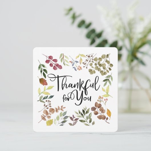 Danke für Sie - Erntedank (Stehend Vorderseite)