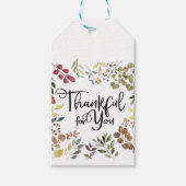 Danke für Sie - Erntedank Geschenkanhänger (Vorderseite)