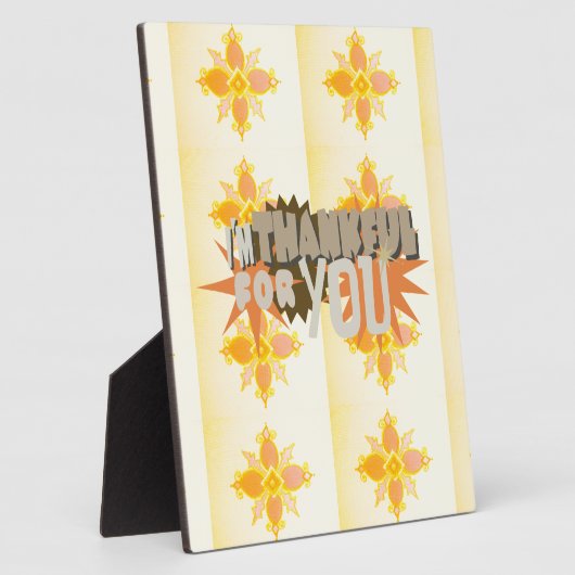 Danke für Sie Fotoplatte (Seite)