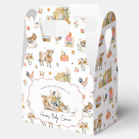 Danke für Sie | Herbstdusche Geschenkschachtel (Geöffnet)