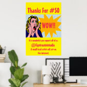 Danke für #SO Poster (Heimbüro)