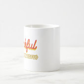 Danke für Tofu Kaffeetasse (Mittel)