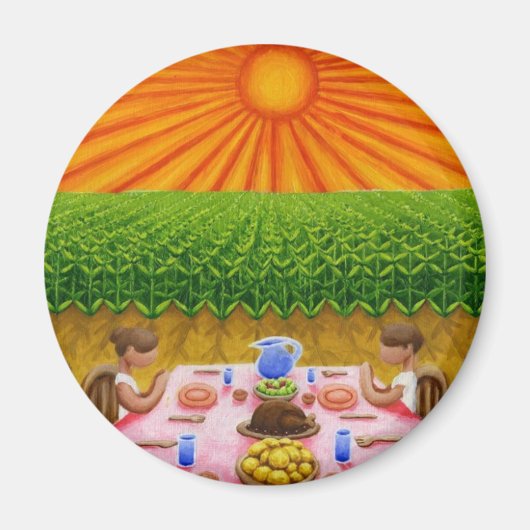 Danke für unser tägliches Brot Magnet (Vorne)