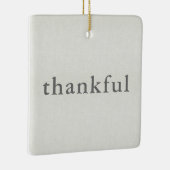 Danke für unsere erste Zuhause Keramikornament (Rechts)