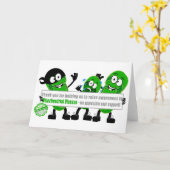 Danke für Unterstützung der Mitochondriopathie Karte (Gelbe Blume)