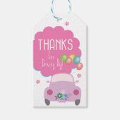 Danke fürs Anfahren Geschenkanhänger (Vorderseite)