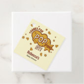 "Danke fürs Hinklopfen" Baby Dusche Party Geschenk Geschenkanhänger (Beispiel)