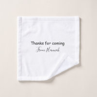 Danke fürs Kommen Name Text Nachricht Babyshower