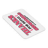 Danke fürs Phantastisch sein Magnet (Rechte Seite)