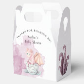 Danke fürs Räuchern! Dragon Baby Shower Geschenkschachtel (Geöffnet)