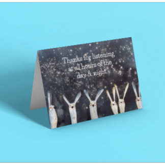 Danke fürs Zuhören