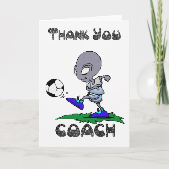 Danke FußballTrainer, FußballTrainer Zazzle.de