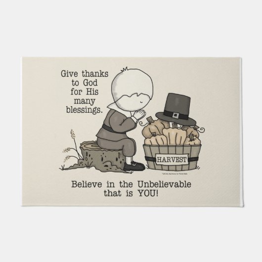 Danke Fußmatte (Vorderseite)