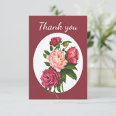 Danke Garden Blume Peony Floral Art (Stehend Vorderseite)