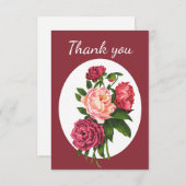 Danke Garden Blume Peony Floral Art (Vorne/Hinten)