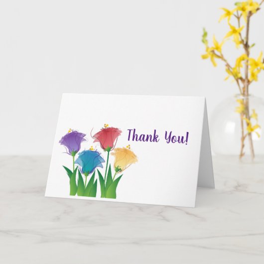 Danke, Gardener Karte (Gelbe Blume)