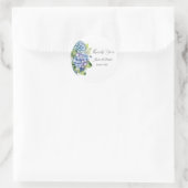Danke, Gastgeschenk Hochzeit Stickers (Tasche)