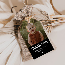 Danke, Geburtstag Foto Geschenkanhänger