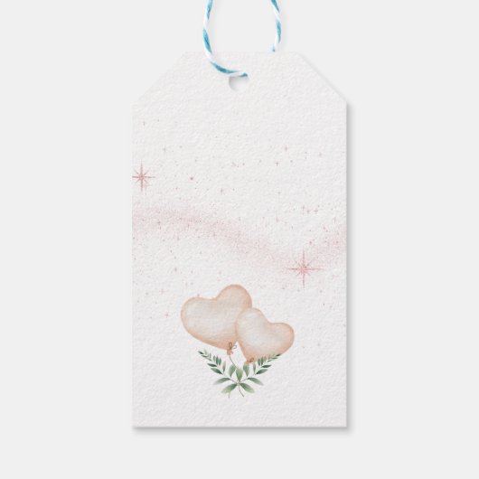 Danke, Geburtstag Geschenkanhänger (Rückseite)