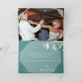 Danke | Geometrische Wildblumen und Berries (Innenseite)