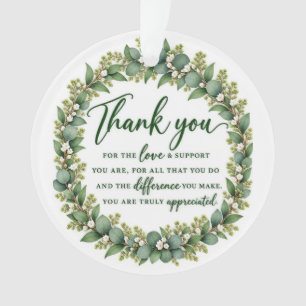Danke Geschenk Acrylblock PB40   Geschenk um Danke Ornament