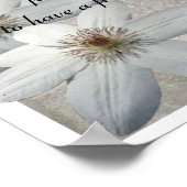 Danke, Geschenk - Poster Verse (Ecke)